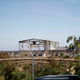 An airplane hanger at Tyndall Air Force Base in Panama City, Florida, was damaged from Hurricane Michael in October 2018.